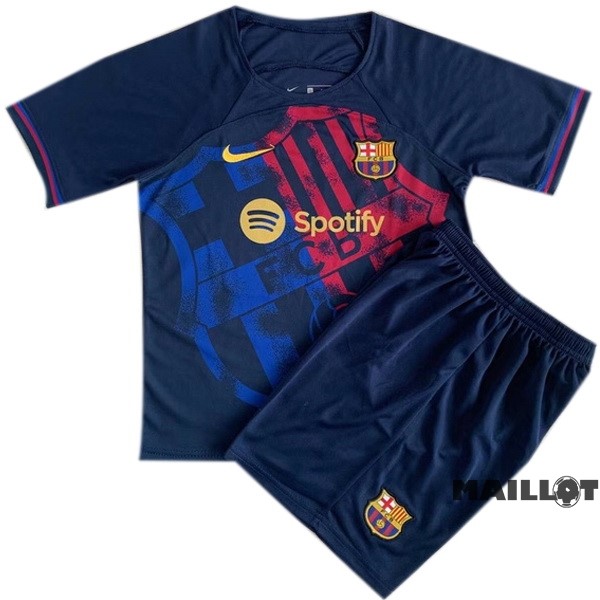 Foot Maillot Pas Cher Concept Conjunto De Homme Barcelona 2023 2024 Bleu Marine