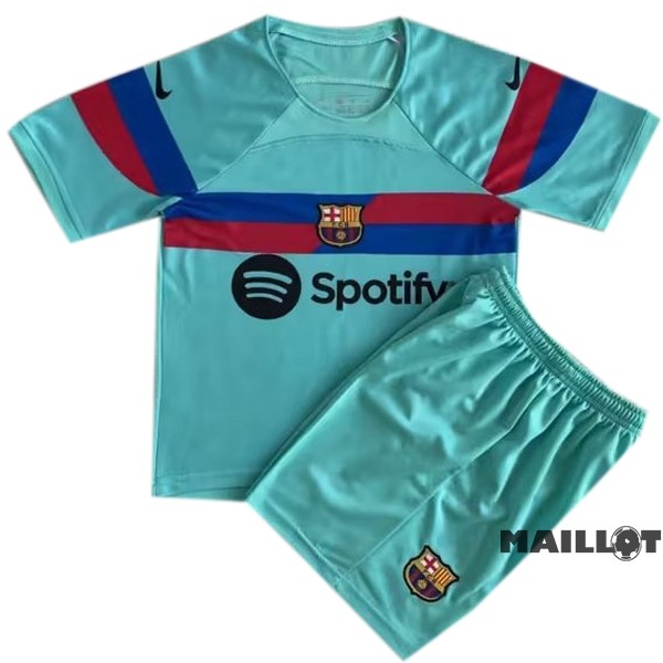 Foot Maillot Pas Cher Concept Conjunto De Homme Barcelona 2023 2024 Bleu Vert