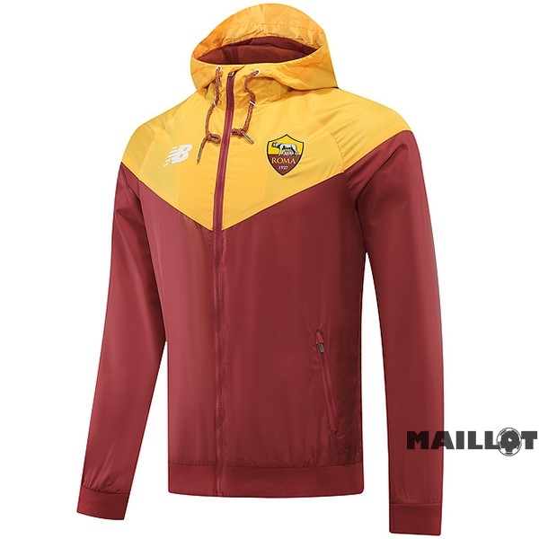 Foot Maillot Pas Cher Coupe Vent AS Roma 2022 2023 Rouge