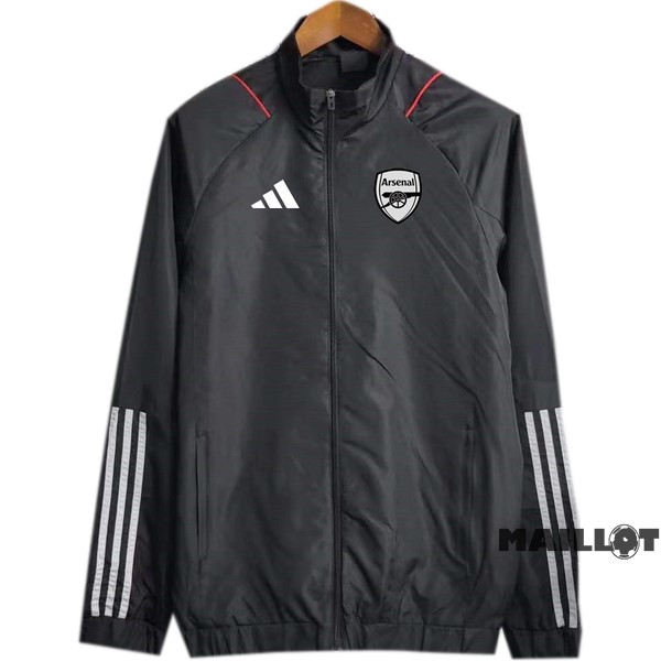 Foot Maillot Pas Cher Coupe Vent Arsenal 2023 2024 Noir