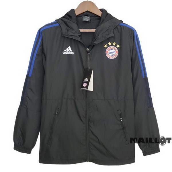 Foot Maillot Pas Cher Coupe Vent Bayern Múnich 2022 2023 Noir