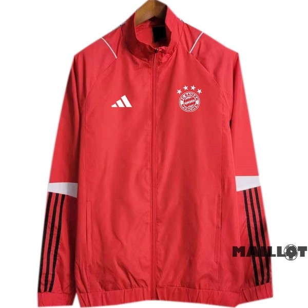 Foot Maillot Pas Cher Coupe Vent Bayern Múnich 2023 2024 Rouge