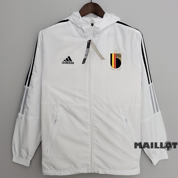 Foot Maillot Pas Cher Coupe Vent Belgique 2022 Blanc