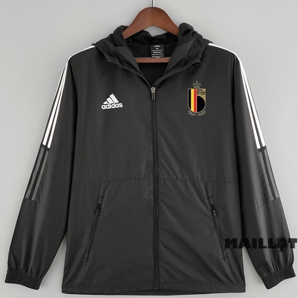 Foot Maillot Pas Cher Coupe Vent Belgique 2022 Noir