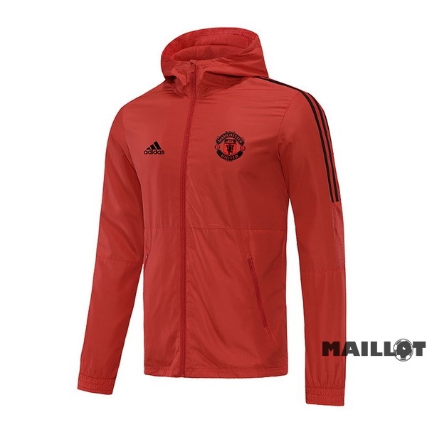 Foot Maillot Pas Cher Coupe Vent Manchester United 2022 2023 Rouge