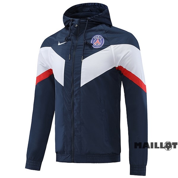 Foot Maillot Pas Cher Coupe Vent Paris Saint Germain 2022 2023 Bleu Blanc