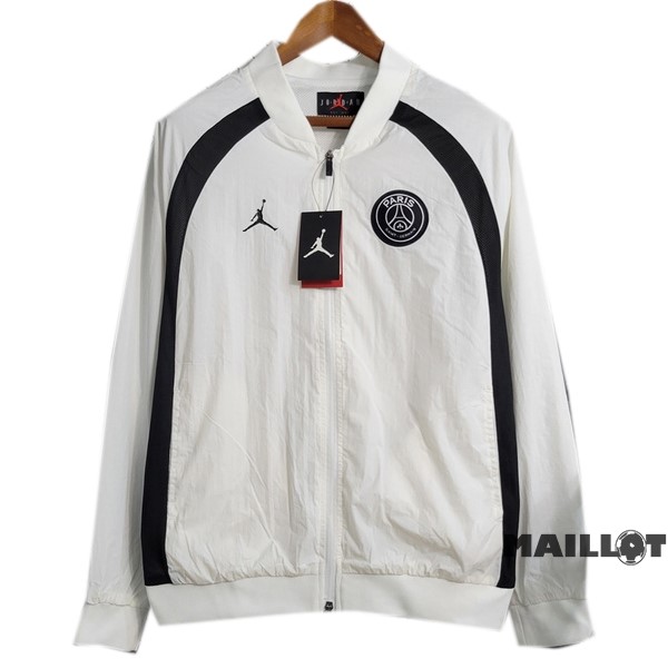 Foot Maillot Pas Cher Coupe Vent Paris Saint Germain 2023 2024 Blanc