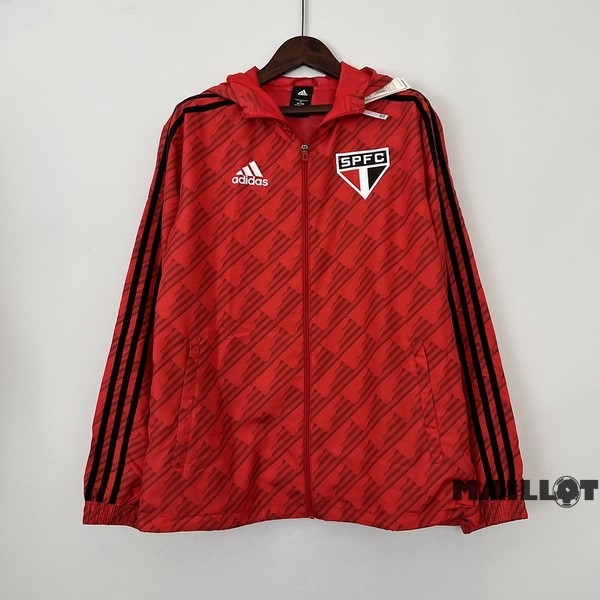 Foot Maillot Pas Cher Coupe Vent São Paulo 2023 2024 I Rouge