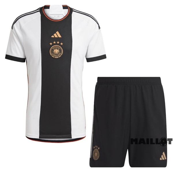 Foot Maillot Pas Cher Domicile Conjunto De Enfant Allemagne 2022 Blanc