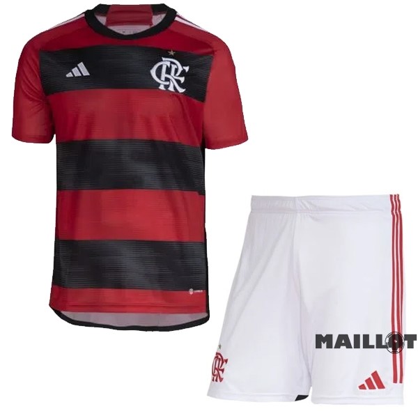 Foot Maillot Pas Cher Domicile Conjunto De Enfant Flamengo 2023 2024 Rouge