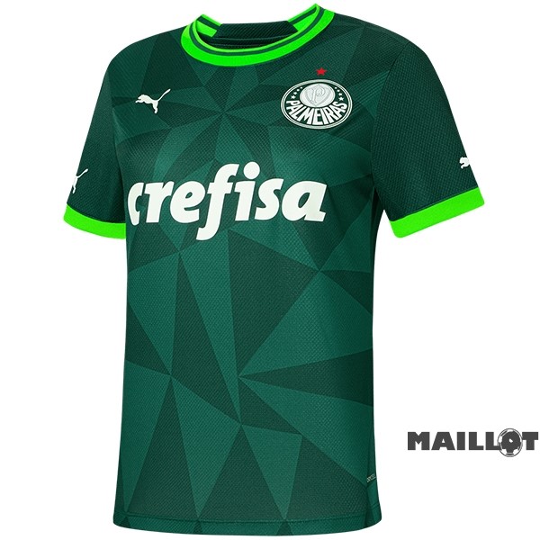 Foot Maillot Pas Cher Domicile Femme Maillot Palmeiras 2023 2024 Vert