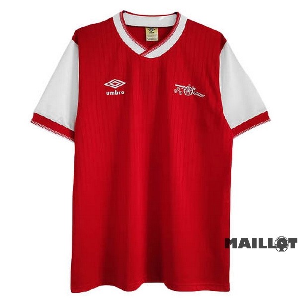 Foot Maillot Pas Cher Domicile Maillot Arsenal Retro 1983 1984 Rouge