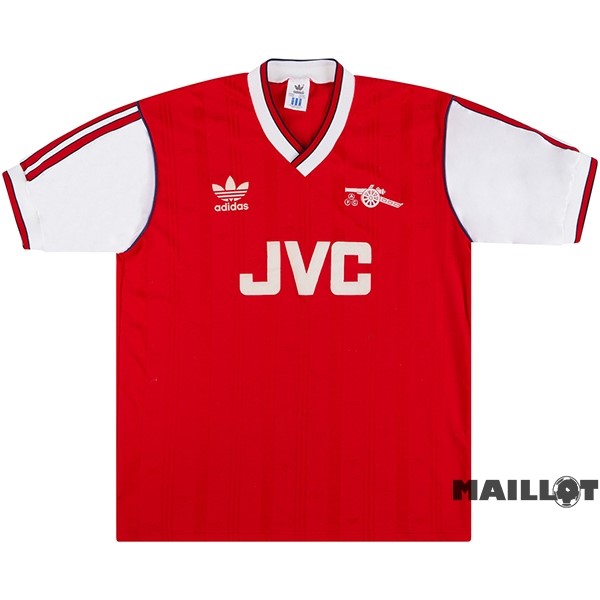 Foot Maillot Pas Cher Domicile Maillot Arsenal Retro 1986 1988 Rouge