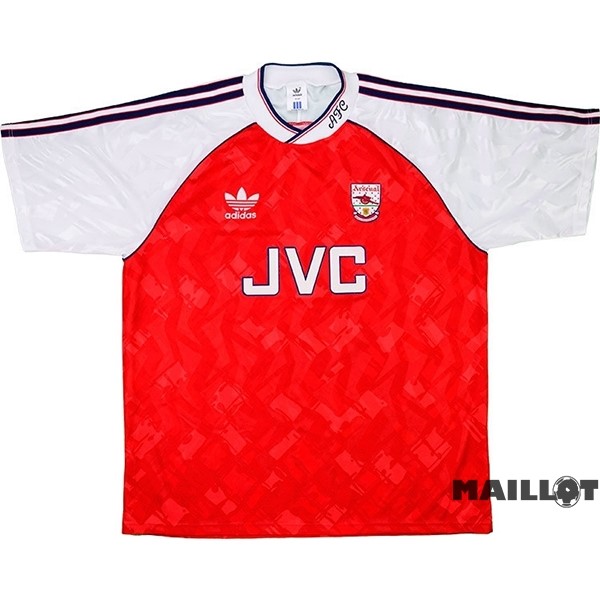 Foot Maillot Pas Cher Domicile Maillot Arsenal Retro 1990 1992 Rouge