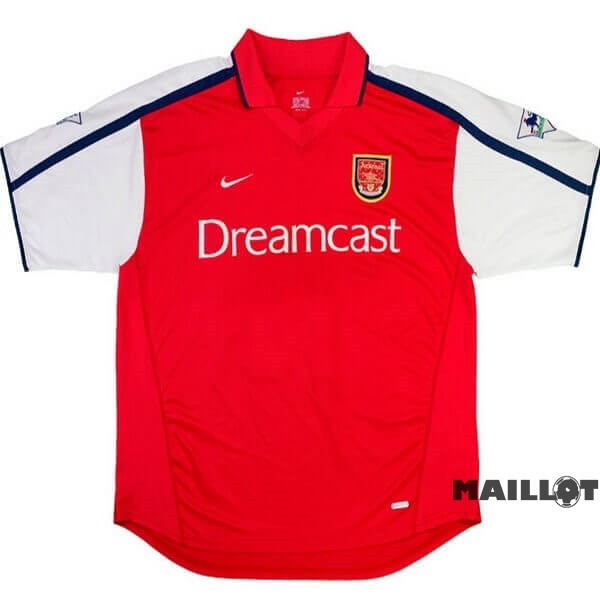 Foot Maillot Pas Cher Domicile Maillot Arsenal Retro 2000 Rouge