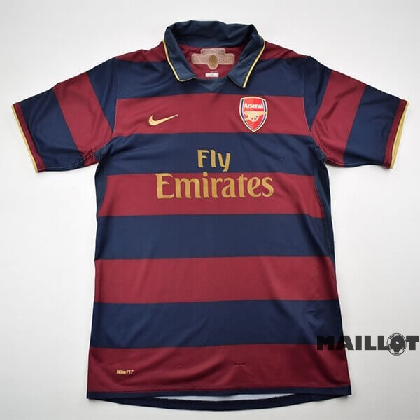 Foot Maillot Pas Cher Domicile Maillot Arsenal Retro 2007 2008 Rouge