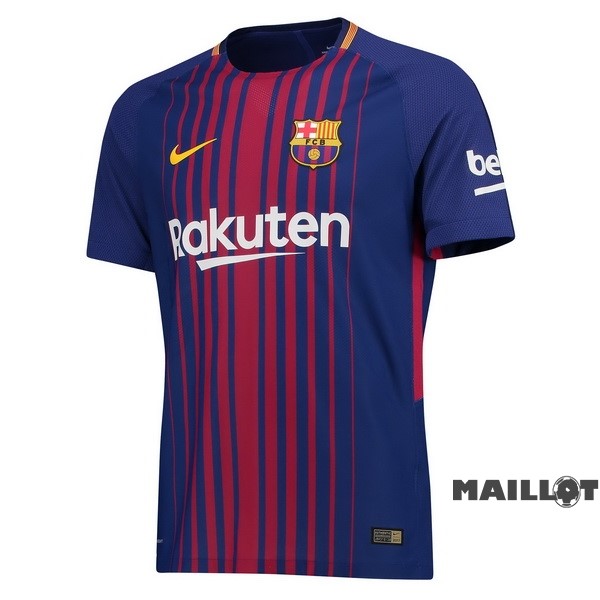 Foot Maillot Pas Cher Domicile Maillot Barcelona Retro 2017 2018 Bleu Rouge