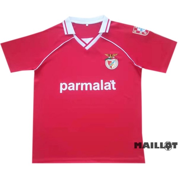 Foot Maillot Pas Cher Domicile Maillot Benfica Retro 1994 1995 Rouge