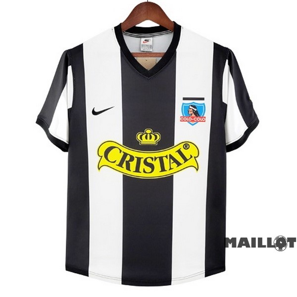 Foot Maillot Pas Cher Domicile Maillot Colo Colo Third 2000 2001 Blanc