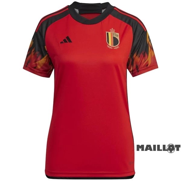 Foot Maillot Pas Cher Domicile Maillot Femme Belgique 2022 Rouge