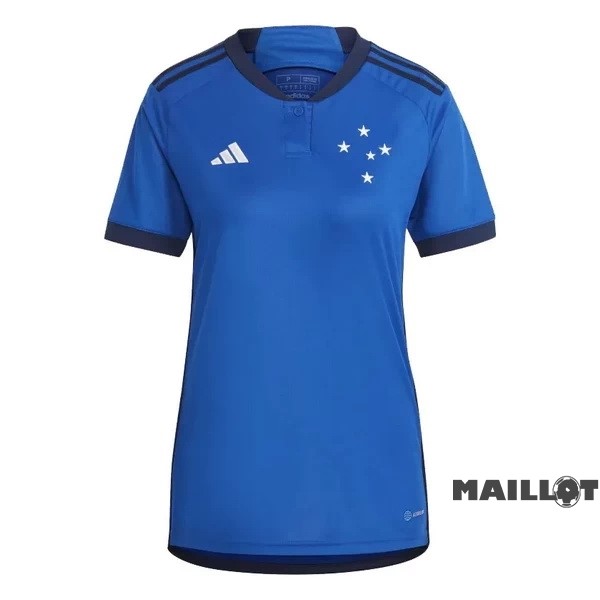 Foot Maillot Pas Cher Domicile Maillot Femme Cruzeiro EC 2023 2024 Bleu