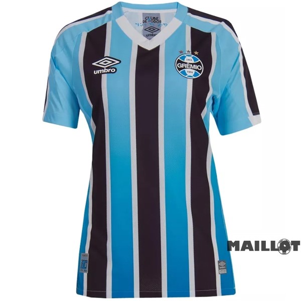 Foot Maillot Pas Cher Domicile Maillot Femme Grêmio FBPA 2022 2023 Bleu