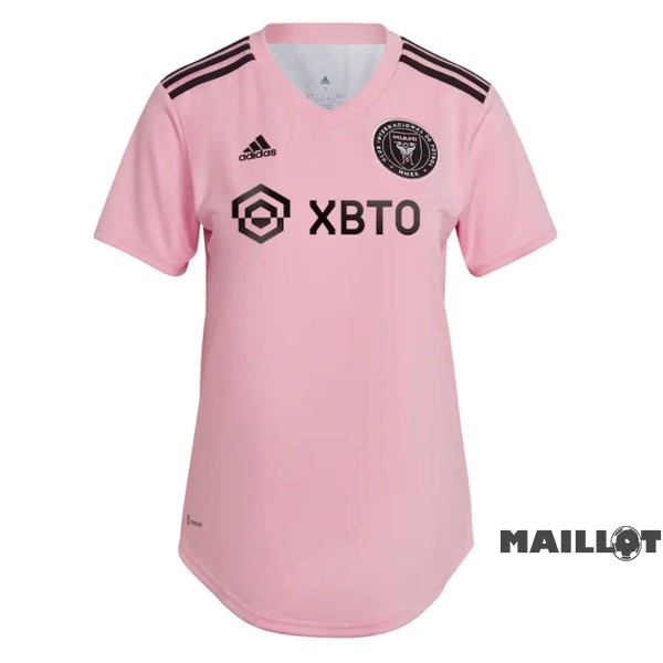 Foot Maillot Pas Cher Domicile Maillot Femme Inter Miami 2022 2023 Rose