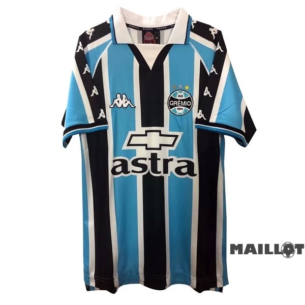 Foot Maillot Pas Cher Domicile Maillot Grêmio Retro 2000 Bleu