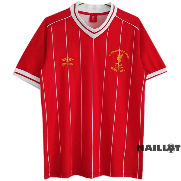 Foot Maillot Pas Cher Domicile Maillot Liverpool Retro 1981 1984 I Rouge