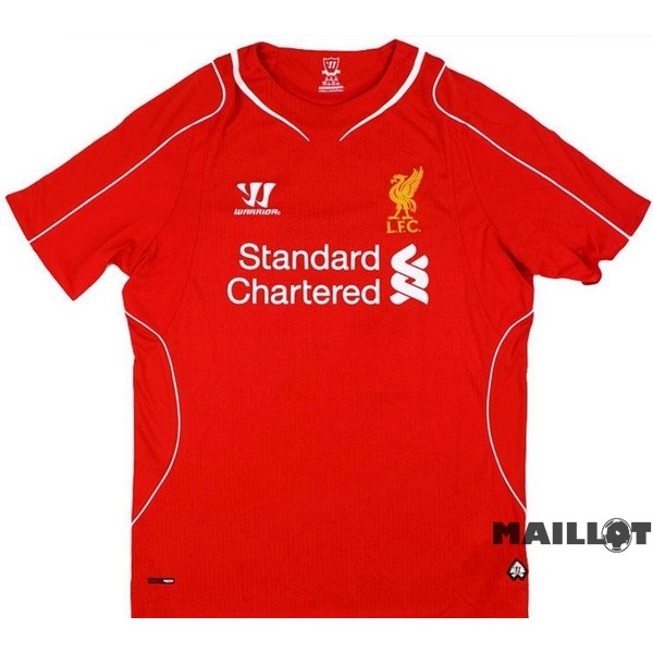 Foot Maillot Pas Cher Domicile Maillot Liverpool Retro 2014 2015 Rouge