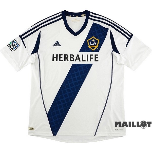 Foot Maillot Pas Cher Domicile Maillot Los Angeles Galaxy Retro 2012 2013 Blanc