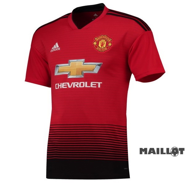 Foot Maillot Pas Cher Domicile Maillot Manchester United Retro 2018 2019 Rouge