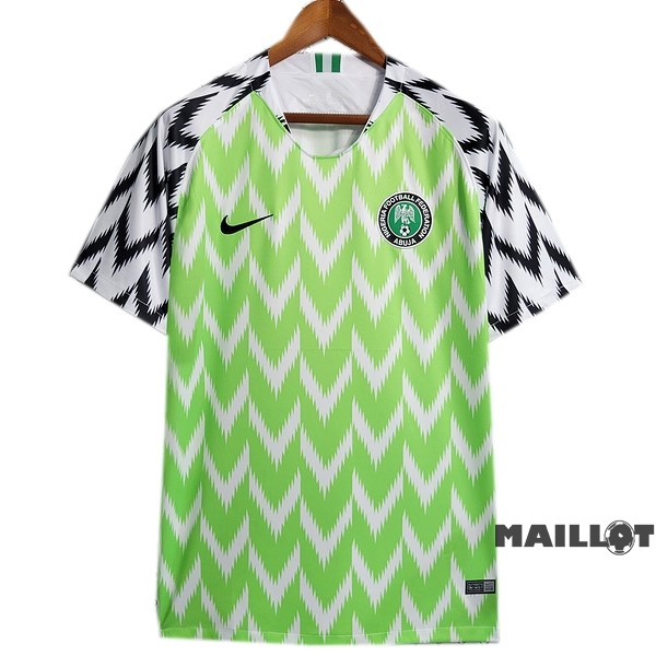 Foot Maillot Pas Cher Domicile Maillot Nigeria Retro 2018 Vert