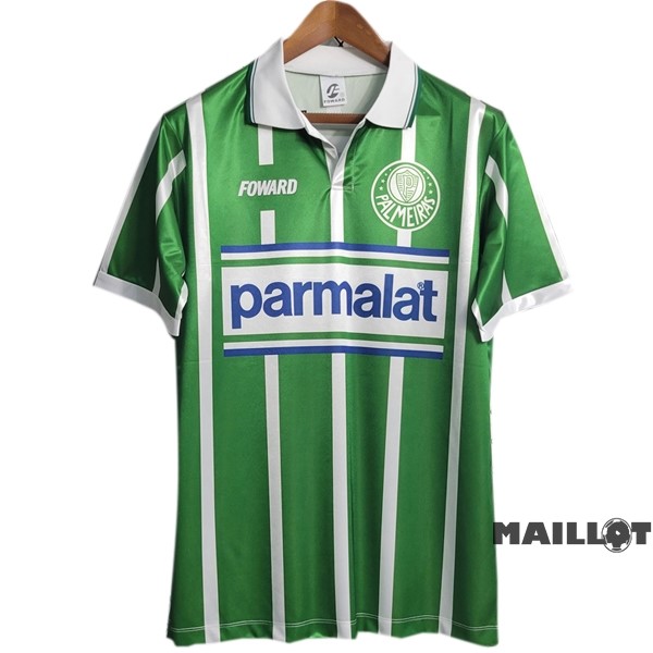 Foot Maillot Pas Cher Domicile Maillot Palmeiras Retro 1992 Vert
