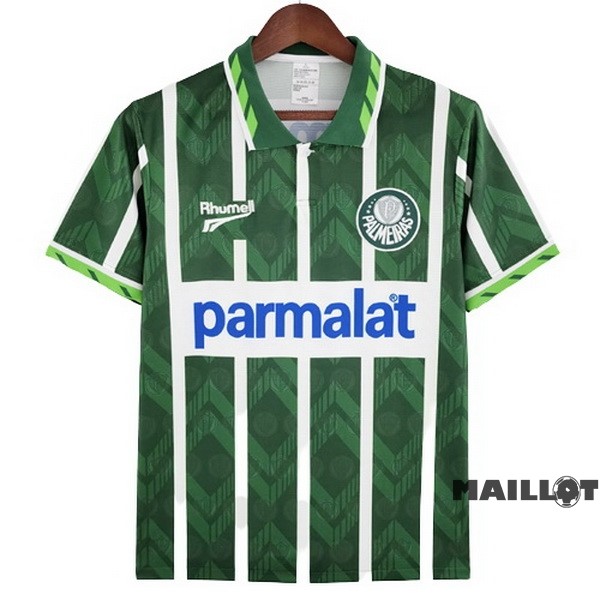 Foot Maillot Pas Cher Domicile Maillot Palmeiras Retro 1996 Vert