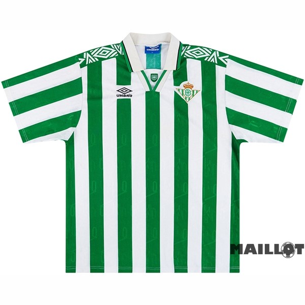Foot Maillot Pas Cher Domicile Maillot Real Betis Retro 1994 1995 Vert