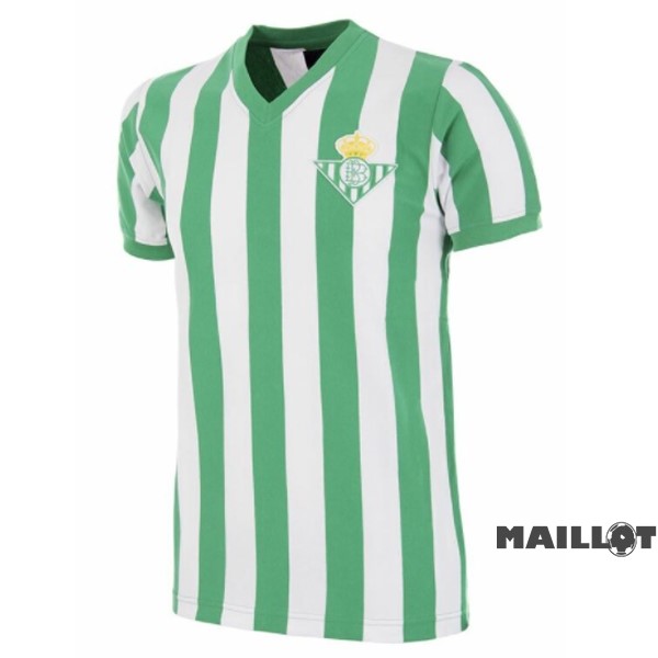 Foot Maillot Pas Cher Domicile Maillot Real Betis Retro 1997 1996 Vert