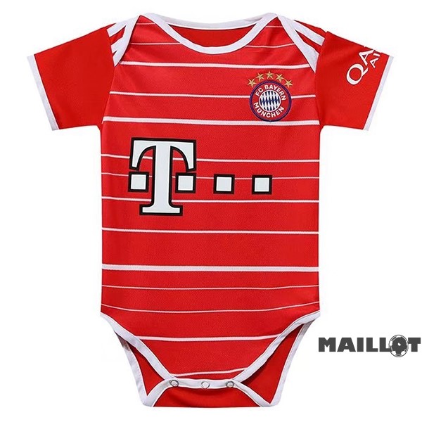 Foot Maillot Pas Cher Domicile Onesies Enfant Bayern Múnich 2022 2023 Rouge