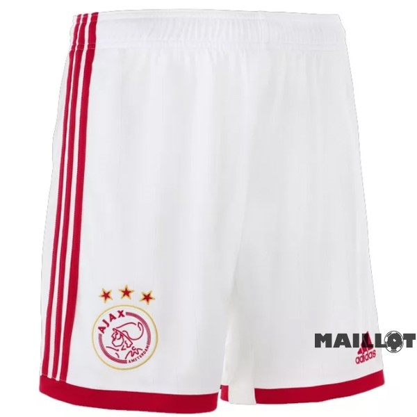 Foot Maillot Pas Cher Domicile Pantalon Ajax 2022 2023 Blanc