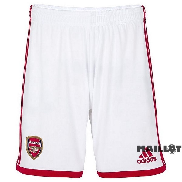 Foot Maillot Pas Cher Domicile Pantalon Arsenal 2022 2023 Blanc