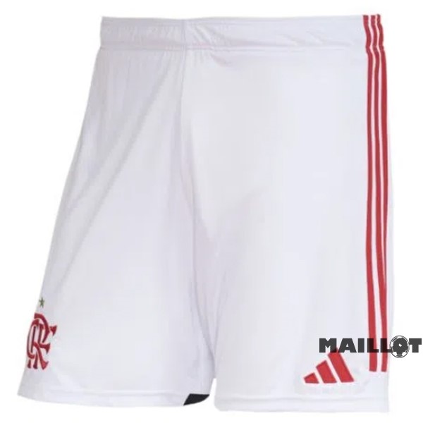 Foot Maillot Pas Cher Domicile Pantalon Flamengo 2023 2024 Blanc