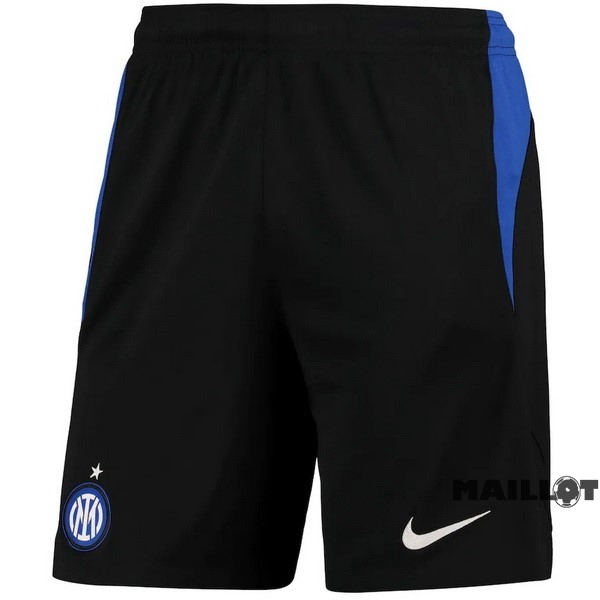 Foot Maillot Pas Cher Domicile Pantalon Inter Milán 2022 2023 Noir