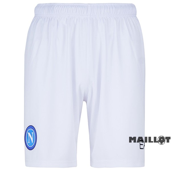 Foot Maillot Pas Cher Domicile Pantalon Napoli 2022 2023 Blanc