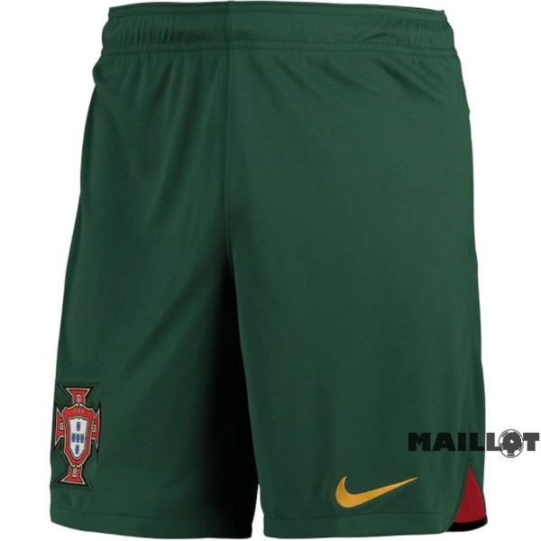 Foot Maillot Pas Cher Domicile Pantalon Portugal 2022 Vert