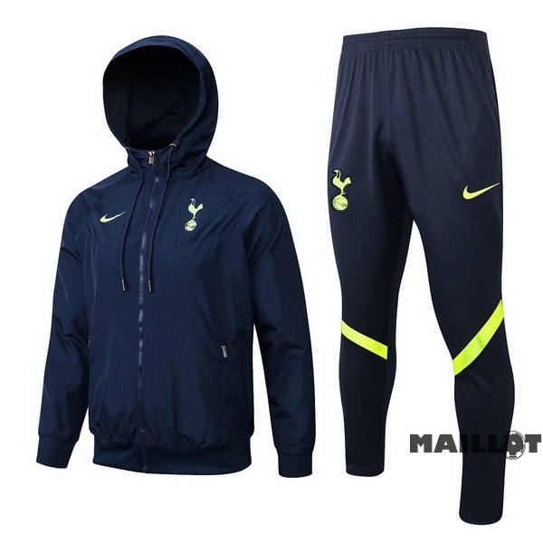 Foot Maillot Pas Cher Ensemble Complet Coupe Vent Tottenham Hotspur 2022 2023 Bleu Marine