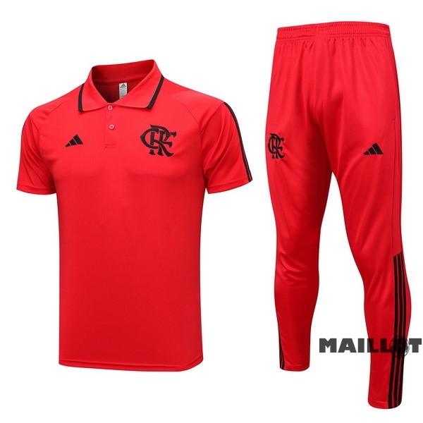 Foot Maillot Pas Cher Ensemble Complet Polo Flamengo 2023 2024 Rouge