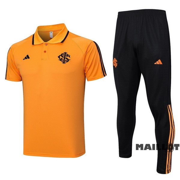 Foot Maillot Pas Cher Ensemble Complet Polo Internacional 2023 2024 Orange