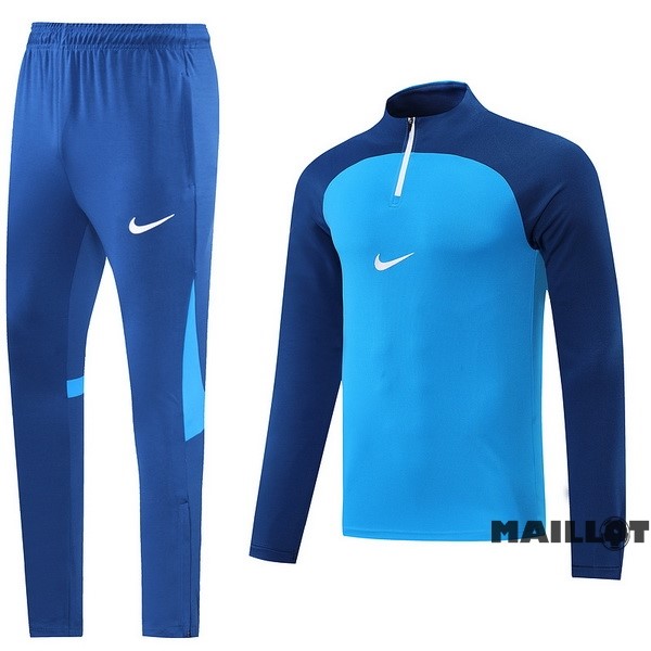 Foot Maillot Pas Cher Ensemble Complet Sudadera Entrainement Nike 2022 2023 Bleu II Marine