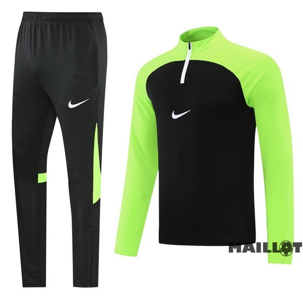 Foot Maillot Pas Cher Ensemble Complet Sudadera Entrainement Nike 2022 2023 Vert Noir