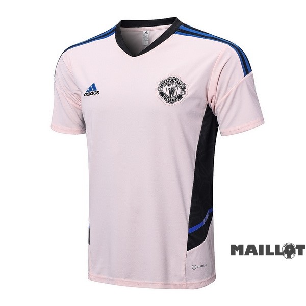 Foot Maillot Pas Cher EntrainementManchester United 2022 2023 Rose